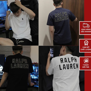 Áo Phông Nam Rap Lau Ren Thêu Ngựa V2 Siêu Chất - Áo Thun Nam Nữ Rap Lau Ren Thêu Chữ Sau Áo Cao Cấp