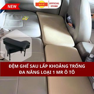 Đệm ghế sau ô tô, đệm ghế lấp khoảng trống ô tô loại 1 Mr Ô Tô đa năng, inbox chọn màu - Bảo hành 2 năm.