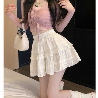 CHÂN VÁY XOÈ CHẤT XỐP BỒNG BỀNH CÓ QUẦN BẢO HỘ BÊN TRONG V92