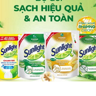 nước rửa chén sunlight túi 3,3kg/ can 3.5kg