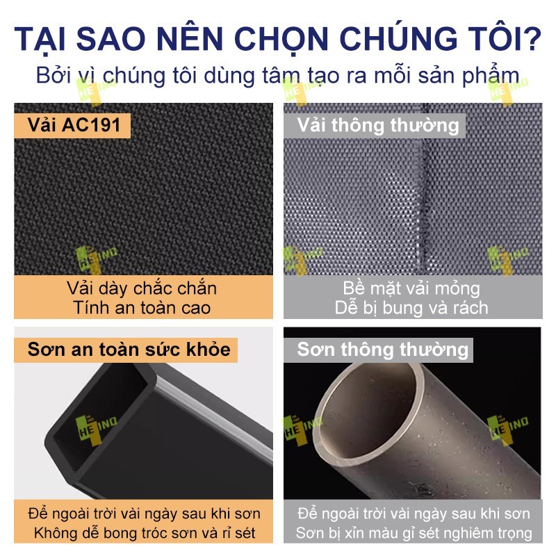 HENIO Giảm 50% Giường Gấp Văn Phòng 4 Khúc Cao Cấp Khung Hợp Kim Gọn Nhẹ Ngủ Trưa Thoải Mái-190cm | BigBuy360 - bigbuy360.vn