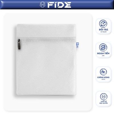 Túi giặt máy giặt FIDE bảo vệ quần áo túi lưới mịn dây kéo hổ trợ giặt máy có thể bỏ được 3 áo thun