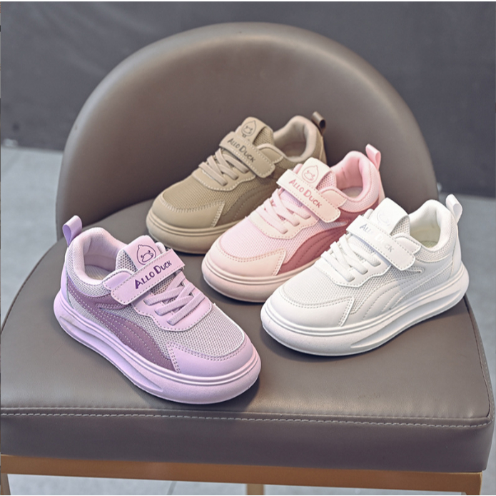 Giày Thể Thao Trẻ Em (Duch PHỐI LƯỚI) Cao Cấp Đế Nhẹ Chống Trơn Trượt Phong Cách Thời Trang Mới 2025