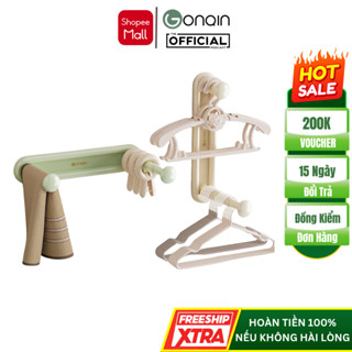  Giá Treo Móc Phơi Đa Năng Dán Tường GonQin Kệ Treo Gắn Tường Gấp Gọn Chất Liệu Nhựa ABS 