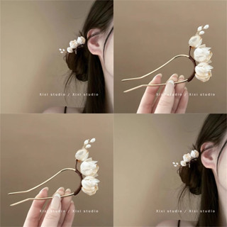 Trâm Cài Tóc U Hình Hoa Ngọc Lan – Phụ Kiện Cài Tóc Cổ Trang Ngọc Thủy Tinh Phong Cách Trung Hoa Mới 373483