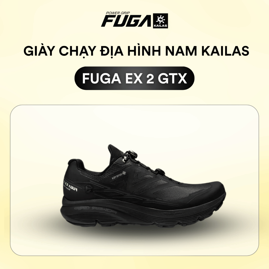 Giày Chạy Địa Hình Nam Kailas FUGA EX 2 GTX Độ Bám Vượt Trội Thiết Kế Chống Nước Thoáng Khí Bền Bỉ