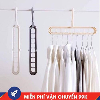 Móc Phơi Quần Áo 9 Lỗ Đa Năng