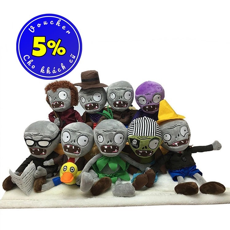 Gấu bông Zombies trong Plants vs. Zombies mới nhất 2024