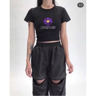 ÁO THUN CROPTOP BODY CÁ TÍNH