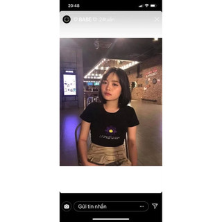 ÁO THUN CROPTOP BODY CÁ TÍNH