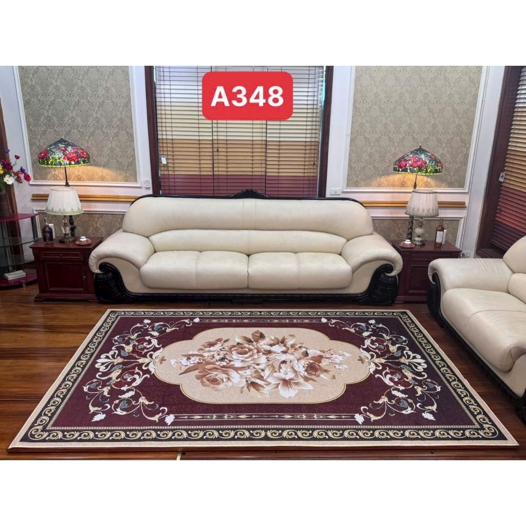 THẢM TRẢI SÀN BALI 5D ẢNH THẬT KÍCH THƯỚC 2MX3M MẪU HOÀNG GIA 1m6x2m3 va 2mx3m