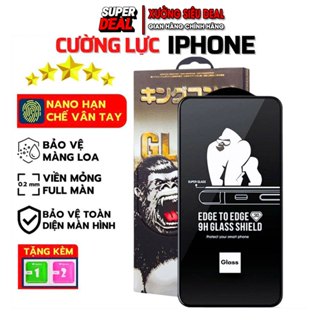  Kính Cường Lực iPhone KK 4D Tự Dán CNT Baikô Full Màn - iP 6 7 8 Plus X XS XR 11 12 13 14 15 16 Pro Max SIÊU DEAL 