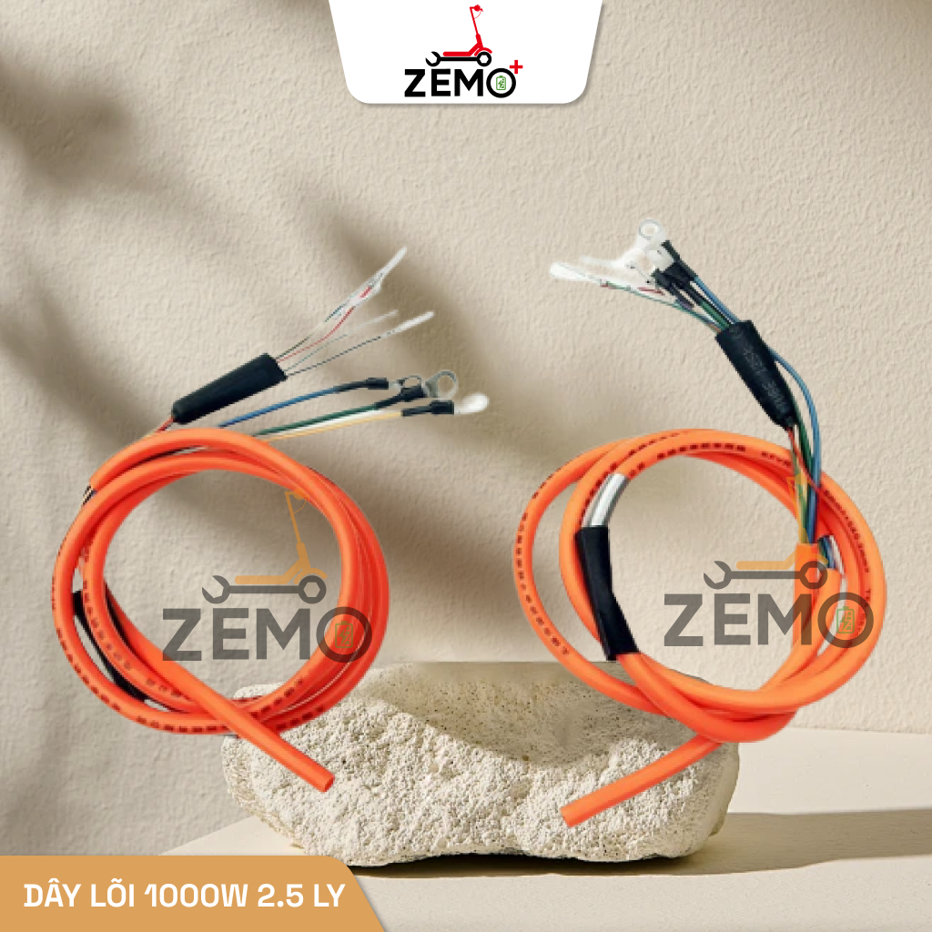 Dây lõi động cơ xe điện TIANNENG có công suất động cơ 1000w-1200W 2.5 ly chống cháy nổ