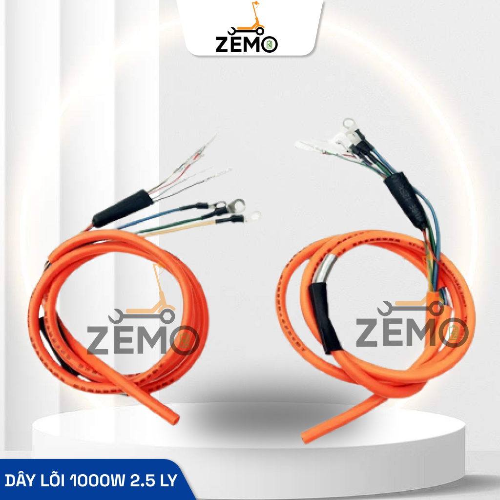 Dây lõi động cơ xe điện TIANNENG có công suất động cơ 1000w-1200W 2.5 ly chống cháy nổ