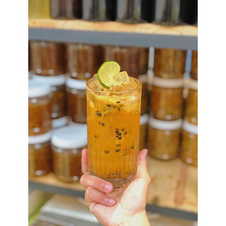 [M.MẬT.640301] • MẬT CHANH DÂY (LOẠI CÓ MỨT) _ CHAI 400gr