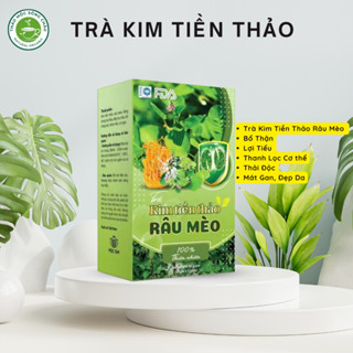 [CB 3 Tặng 1] Trà Kim Tiền Thảo Râu Mèo – Trà Thảo Mộc Hỗ Trợ Sỏi Thận, Tiểu Buốt, Tuổi Trung Niên