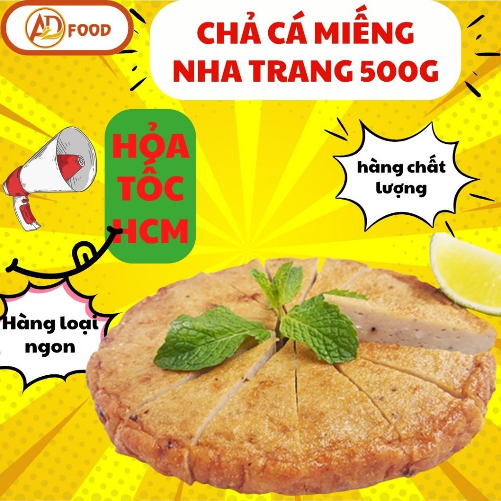 MIẾNG CHẢ CÁ NHA TRANG 500G