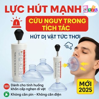 Dụng Cụ Sơ Cứu Hỗ Trợ Hóc Nghẹn – Nhỏ Gọn Dễ Dùng, Tiện Mang Theo Khi Du Lịch có Trẻ em và người già