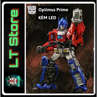 [CÓ SẴN] Mô hình lắp ráp Transformers Optimus Prime Classic Class - LED Ngực và Mắt phát sáng (Tặng kèm Base và LED)