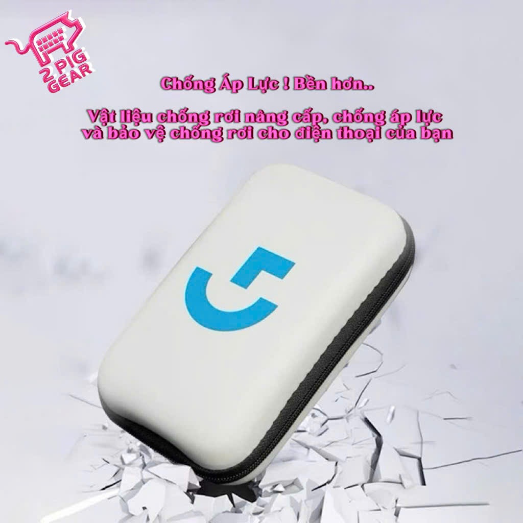 Logitech Hộp Đựng Chuột Đa Năng|Chống Sốc|Chống Nước|Bảo Vệ Tối Ưu|Tiện Lợi Chất Liệu Da PU Cao Cấp Màu Đen,Trắng,Hồng | BigBuy360 - bigbuy360.vn