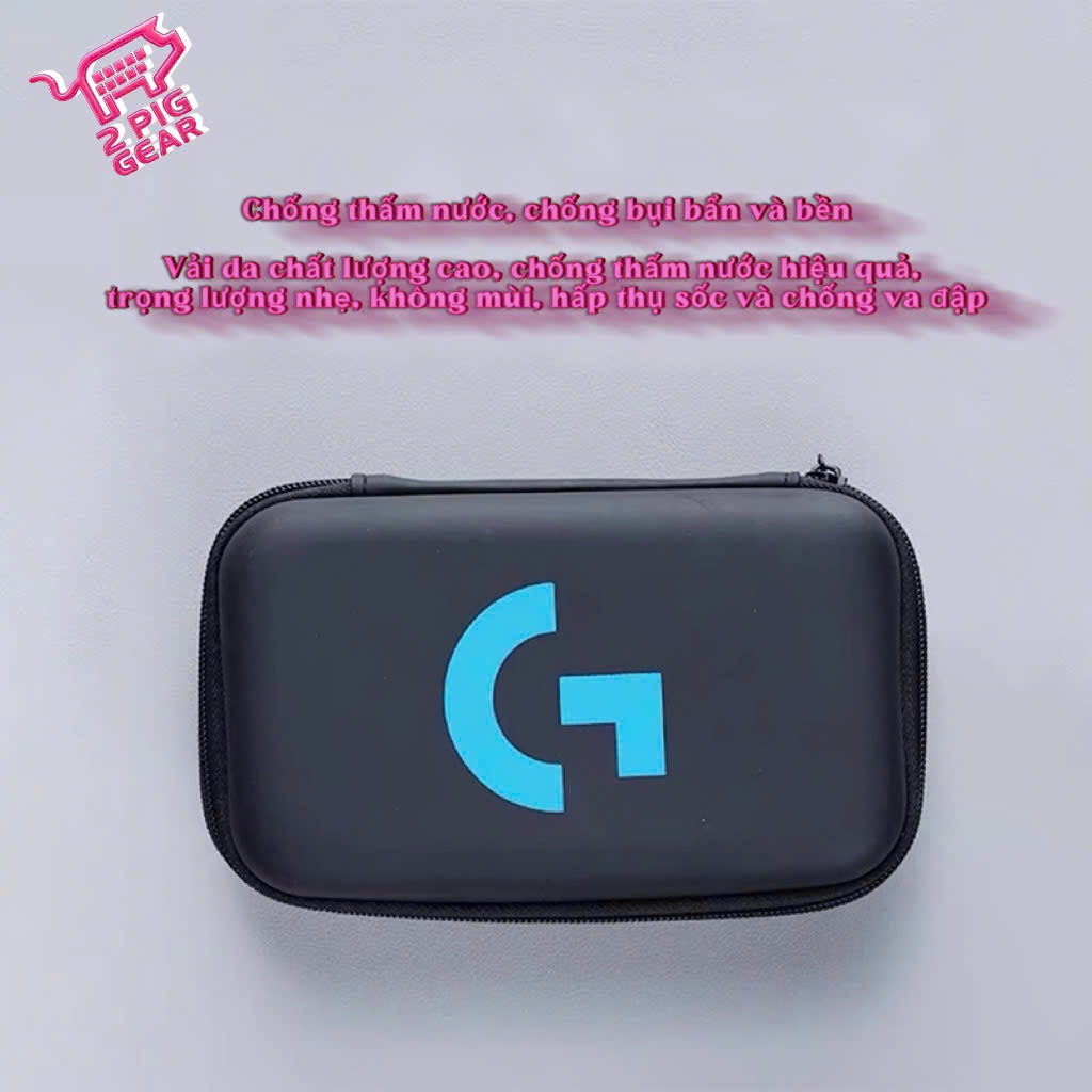 Logitech Hộp Đựng Chuột Đa Năng|Chống Sốc|Chống Nước|Bảo Vệ Tối Ưu|Tiện Lợi Chất Liệu Da PU Cao Cấp Màu Đen,Trắng,Hồng | BigBuy360 - bigbuy360.vn