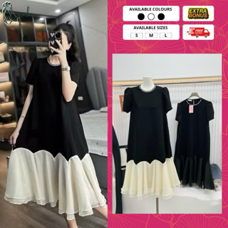 Đầm bầu đi tiệc, váy bầu thiết kế cổ thêu đính đá sang chảnh, dáng dài babydoll siêu xinh, hàng nhập Quảng Châu cao cấp