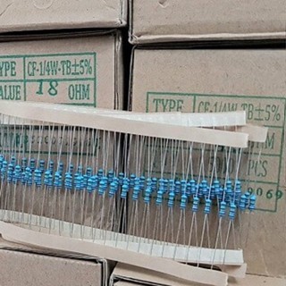 [Combo 100 chiếc] Điện trở 1/4W 5% [ 1R - 220R ]