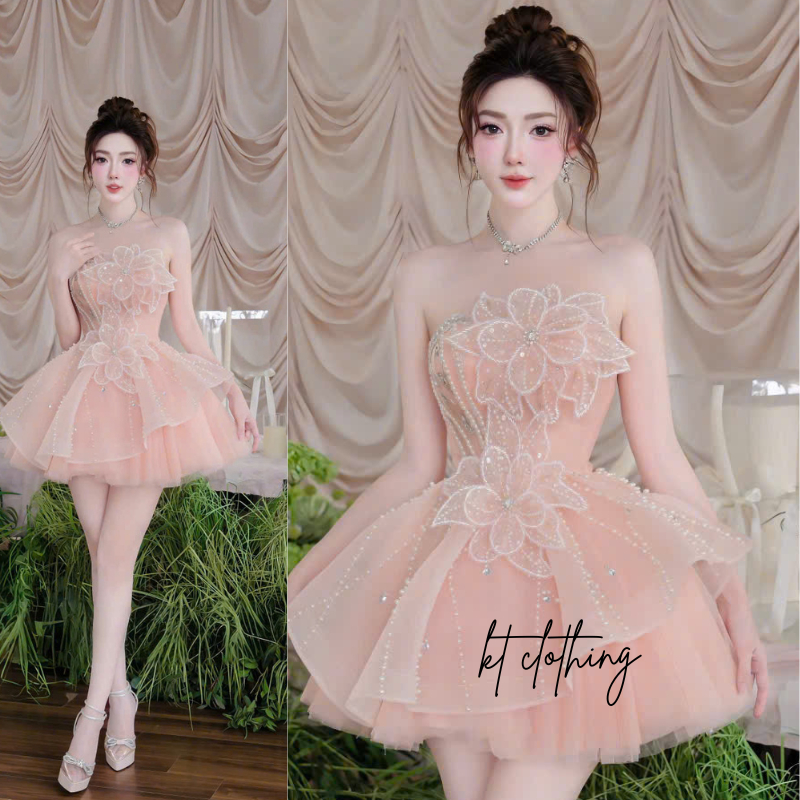 Váy Công Chúa Tiểu Thư KT CLOTHING Thiết Kế Sang Trọng