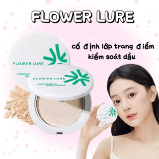   FLOWER LURE  tặng kèm bông phấn   7.2g Phấn phủ kiềm dầu Flower Lure Morning Mist HD 