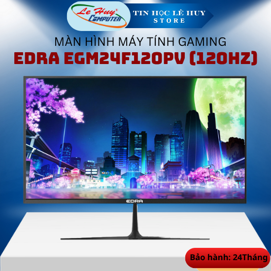 Màn Hình LCD Gaming EDRA EGM24F120PV 24 inch FullHD 120Hz - Hàng Chính Hãng