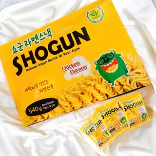 MÌ SNACK HƯƠNG GÀ NƯỚNG SHOGUN (1 THÙNG 30 GÓI)