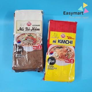 Lốc 8 gói Mì Kim chi & Mì bò hầm Otoki gói 120g - Mì Hàn Quốc, sợi mì dai ngon, giá tiết kiệm!