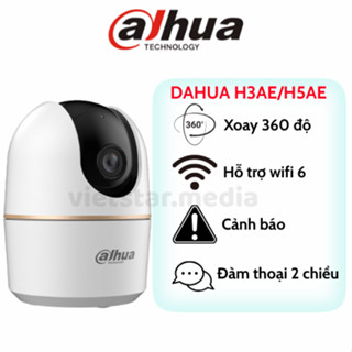 Camera WiFi Dahua Hero A1 DH-H3AE 3MP Xoay 360, Đàm thoại 2 chiều, Nhận diện AI, Theo dõi chuyển động, Bảo hành 2 năm