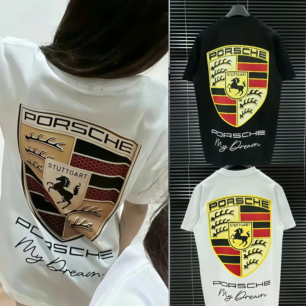 Áo Thun PoRs Che Nam Nữ From Rộng Áo Poly Chất  Thấm Hút Mồ Hôi Dành Riêng Cho Các Boy Phố Girl Phố