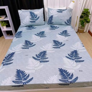[Mới nhất]Bộ ga giường thun lạnh Hàn Quốc 4 món(1 ga bo chun+2 áo nằm+1 áo ôm) đủ size