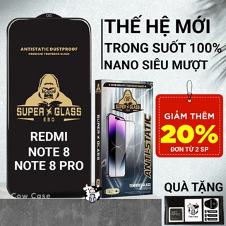  Cường lực Redmi Note 8 Pro Note 8 Cowcase full màn | Miếng kính dán bảo vệ màn hình cho Xiaomi 