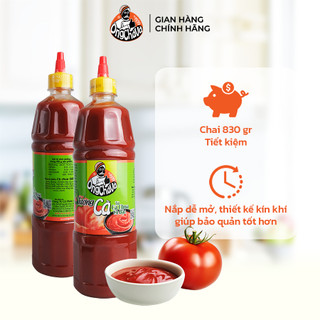 Tương cà Ông Chà Và 830gr  – Hàng chính hãng (Tomato Ketchup Ong Cha Va 830g)