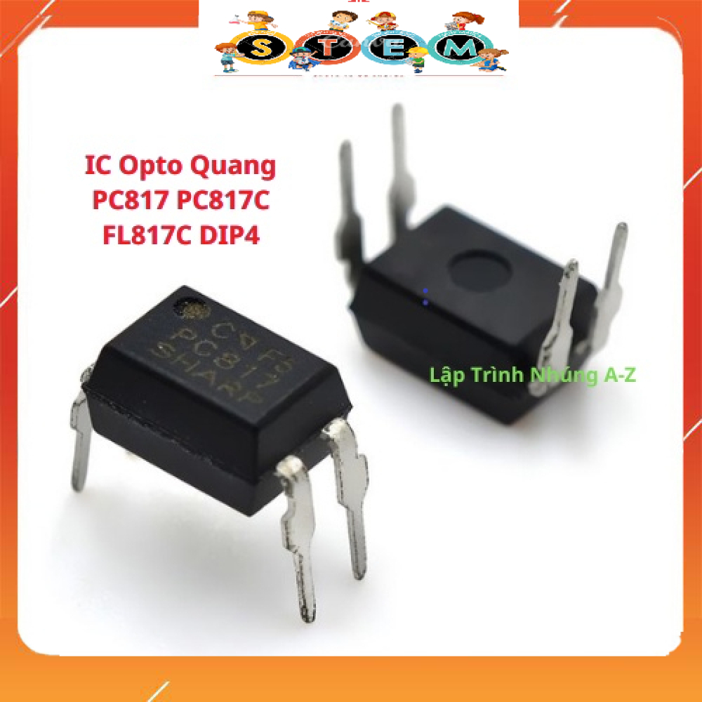 [Stem A-Z][42] Combo 10 Chiếc IC Opto Quang PC817 PC817C FL817C DIP4