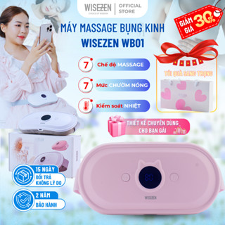 túi chườm nóng Wisezen chườm bụng kinh BH 2 Năm Giảm đau nhanh Làm ấm bụng Lưng Set Quà Tặng Bạn Gái