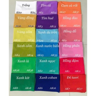 Quần lụa màu (Thời trang Thúy Kiều)