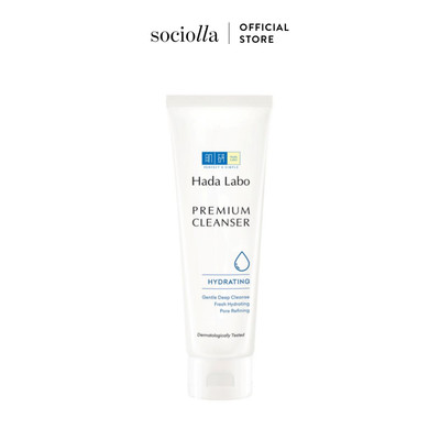 Sữa Rửa Mặt Dưỡng Ẩm Cao Cấp Hada Labo Premium Cleanser Hydrating