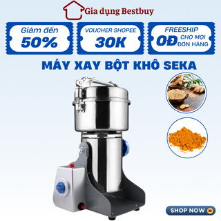 Máy xay bột khô Seka SK 200 đa năng, xay bột mịn, nghiền ngũ cốc, xay hạt khô bảo hành 12 tháng