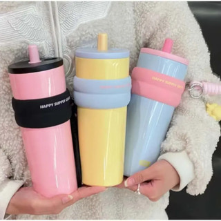  710ml có ống hút ly giữ nhiệt nóng lạnh inox 316 cao cấp có quai xách tiện lợi 