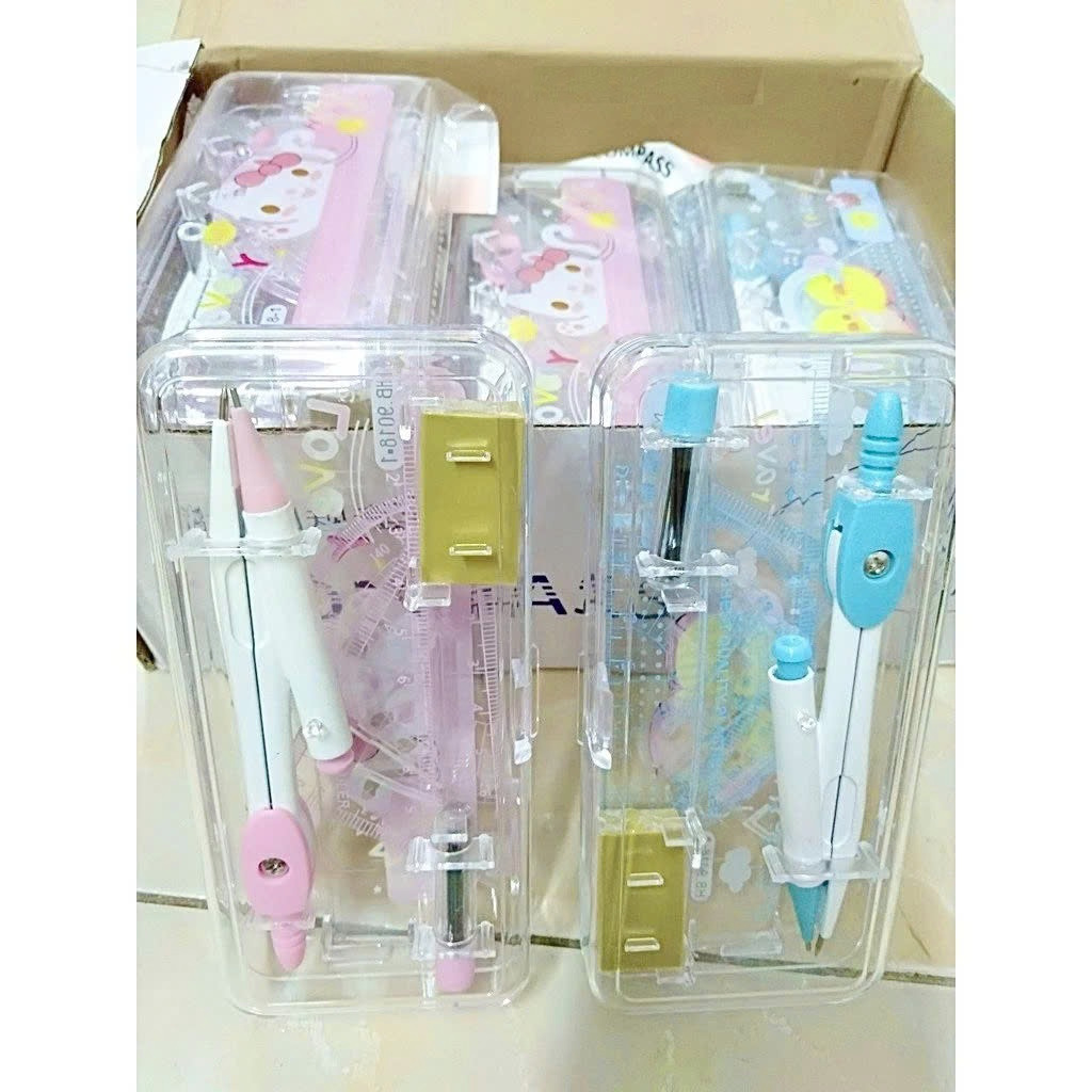 Bộ Compa 9018 - Thước Kẻ - Eke [ VPP GIÁ SỈ ]
