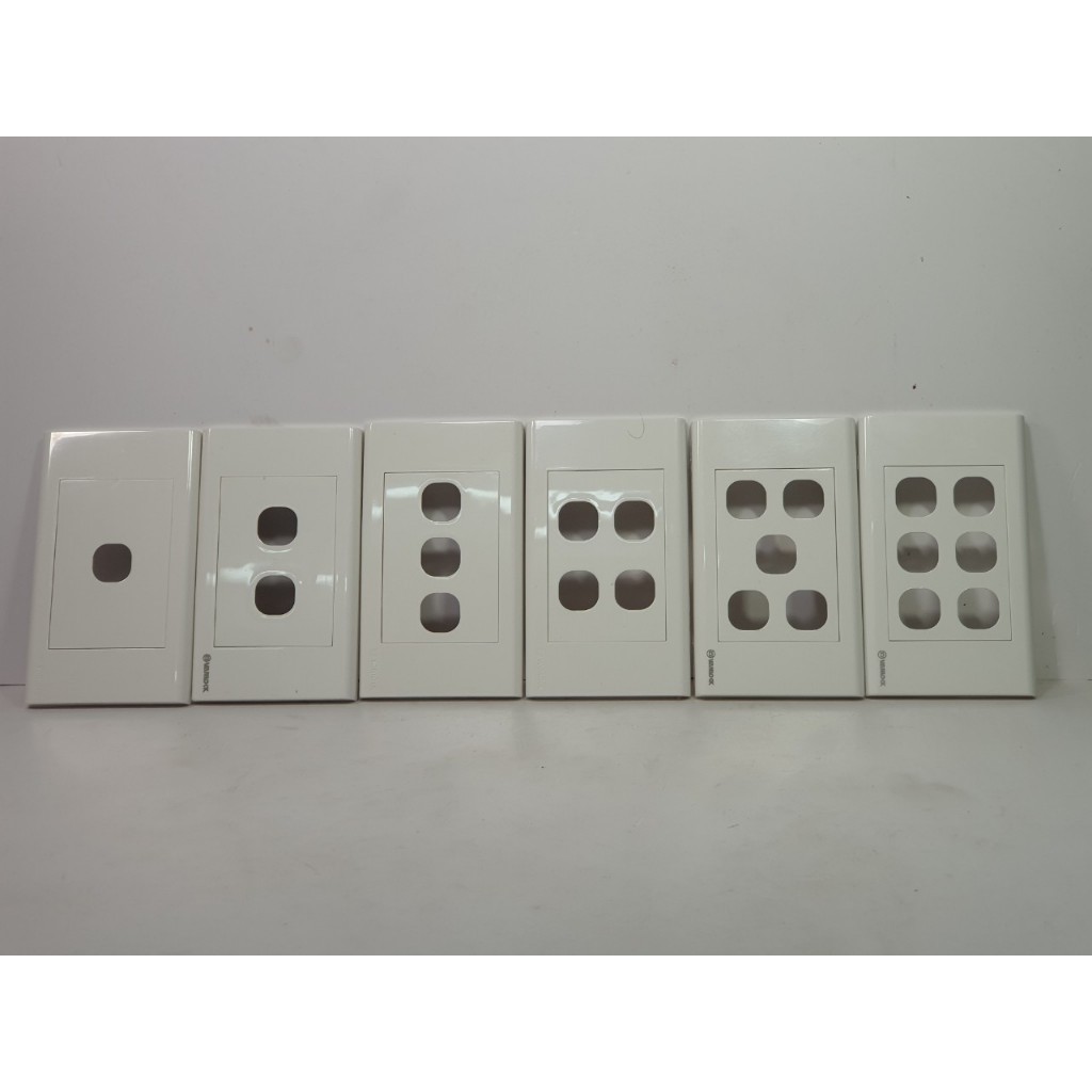 MẶT 1-6 CÔNG TẮC SINO - S18