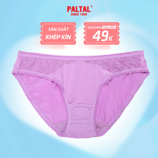 Quần Lót Nữ PALTAL Lưng Thấp Chất Thun Lạnh Co Giãn Lưng Thun Mềm Mại Phối Ren Cao Cấp - Giao Màu Ngẫu Nhiên - 017p 7286