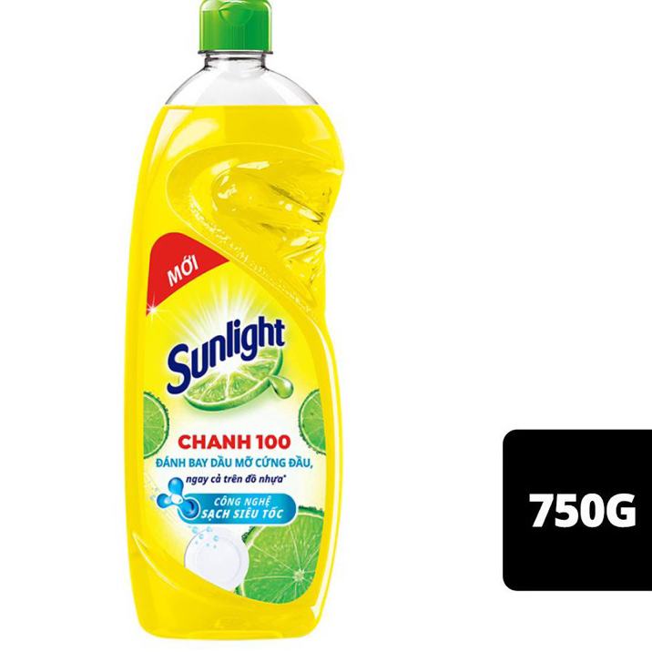 Chai Nước Rửa Bát Sunlight Chanh 750g