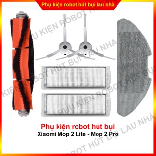 Chổi cạnh, lọc bụi, khăn lau, chổi chính, chổi robot hút bụi XIAOMI Mop 2 Lite / Mop 2 Pro