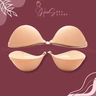 Áo Dán Ngực Không Dây HeeS Nâng Ngực, Miếng Dán Ngực Cài Trước Tạo Khe Ngực Đệm Dày 6Cm P41