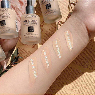 Kem Nền Catrice HD Liquid Coverage Foundation 24h màu 002 005 008 010